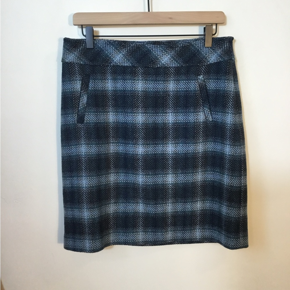 Talbots Wool Plaid Skirt